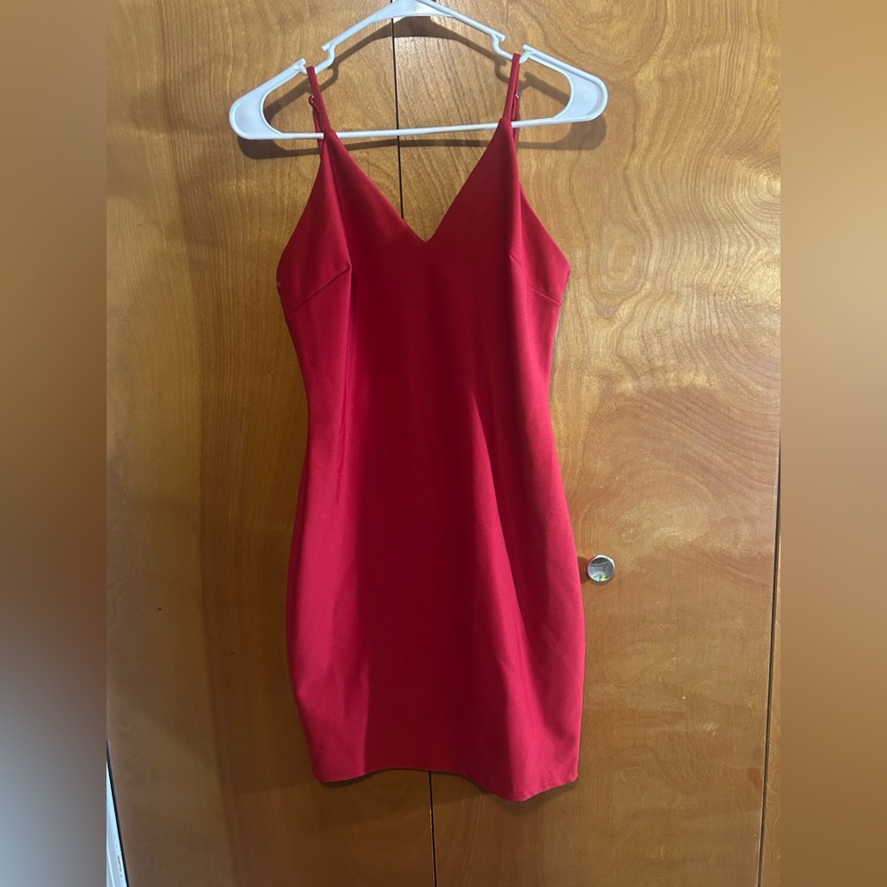 Windsor Vibrant Red Mini Dress